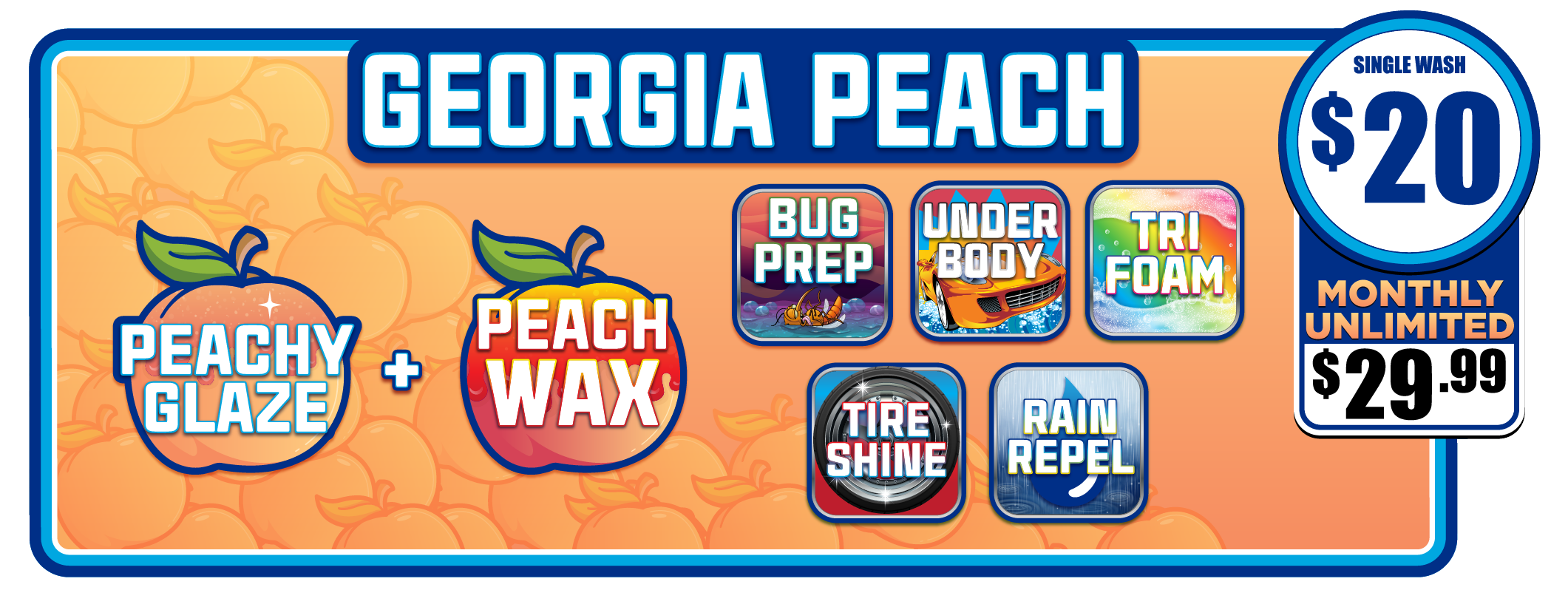 Big Peach Car Wash