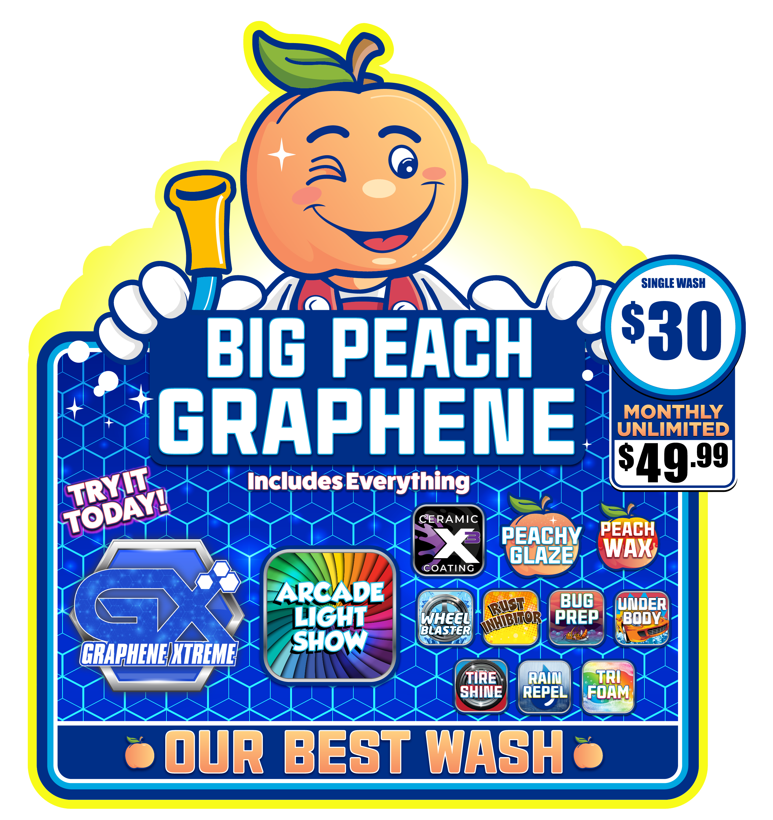 Big Peach Car Wash